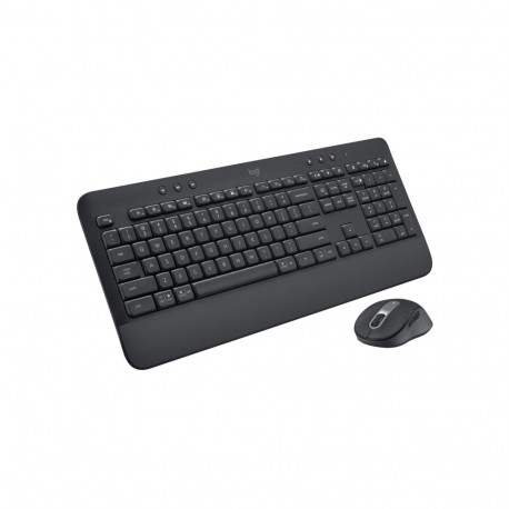 Keyboard - Logitech ZMK650U Wireless Keyboard, Alkaline Battery, 0–40 °C, Black