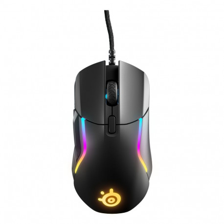 Gaming Mouse - SteelSeries Rival 5, 18,000 DPI, 9 Programmable Buttons, Black