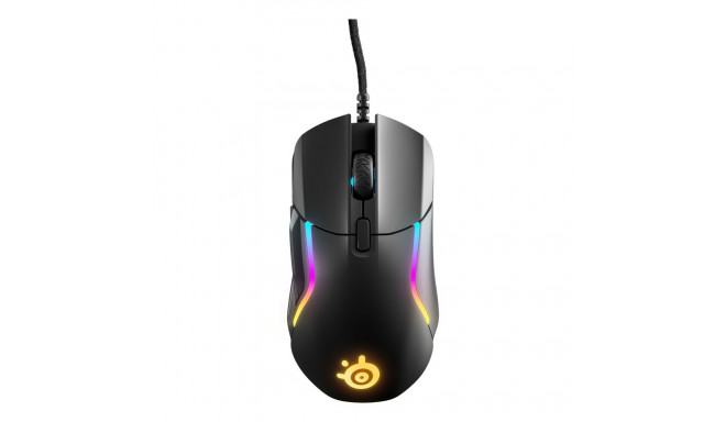 Gaming Mouse - SteelSeries Rival 5, 18,000 DPI, 9 Programmable Buttons, Black