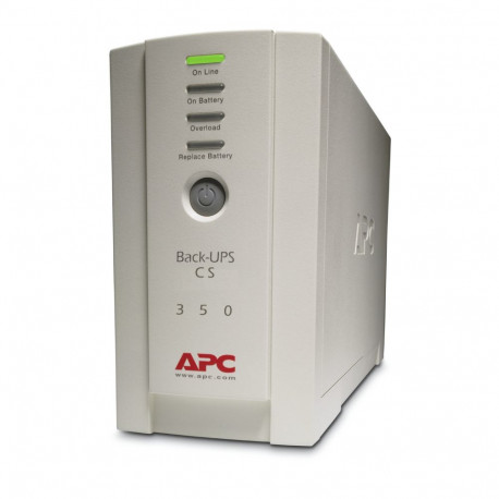 Uninterruptible Power Supply - APC Back UPS CS/350VA 210W 4 Outlets, Beige