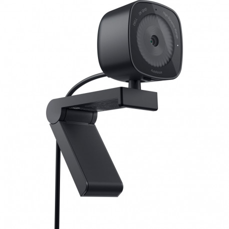 Webcam - Dell WB3023 with Microphone, USB 2.0, Black