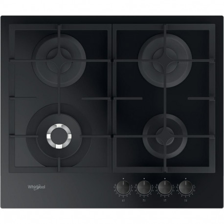 Home & Kitchen Appliances - WHIRLPOOL Gas Hob AKTL 629/NB1, 4 Cooking Zones, 590 mm, Black