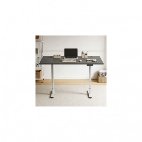 Adjustable Height Table Up Up Bjorn II Gray, Table top M Black