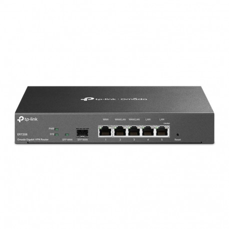 TP-Link SafeStream Gigabit Multi-WAN VPN Router ER7206 10/100/1000 Mbit/s, Ethernet LAN (RJ-45) port