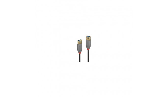 LINDY CABLE USB3.2 EXTENSION 3M/ANTHRA 36763