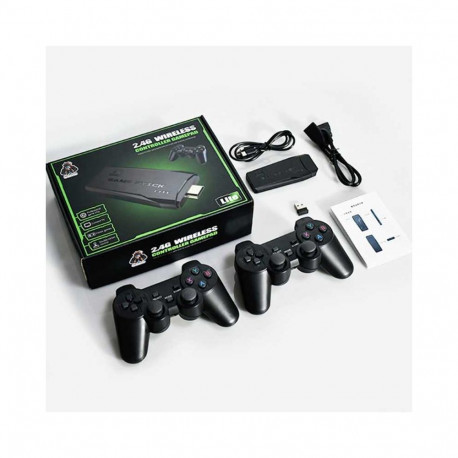 Riff RF-PK-09 64GB TV Box HD 4K 2x controllers 4000 games