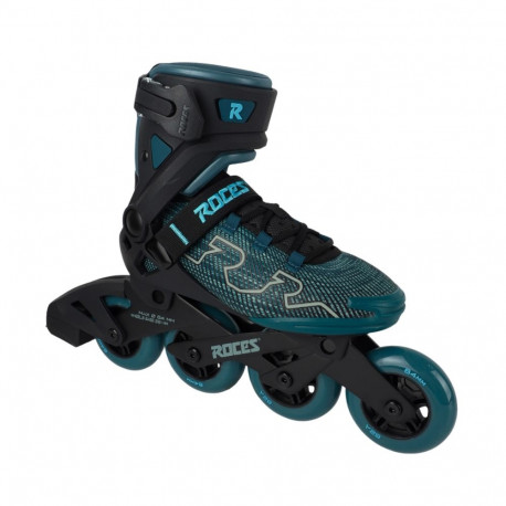 Łyżworolki Roces R-Evo 84 W czarno-niebiesko-zielone 400905 0003