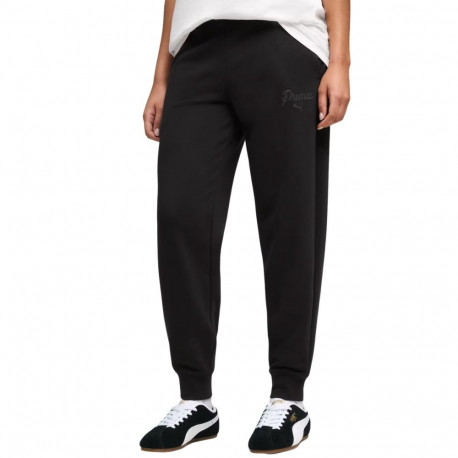 Puma naiste püksid ESS Script Comfort 691763 01, must