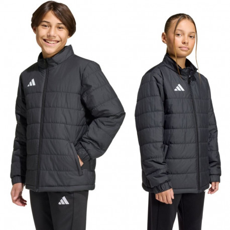 Kurtka dla dzieci adidas Entrada 26 Light czarna JZ9124