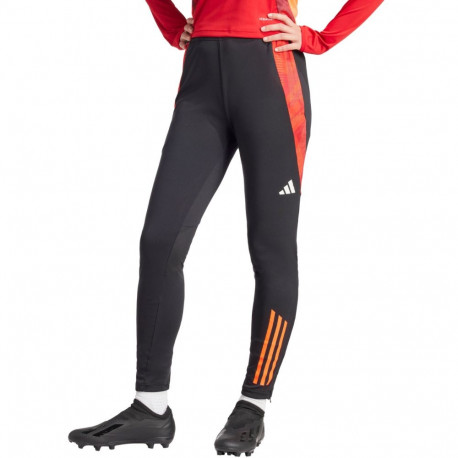 Spodnie damskie adidas Tiro 24 Competition Training czarno-czerwone IS1637