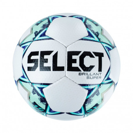Piłka nożna Select Brillant Super 5 biało-granatowo-zielona 19215