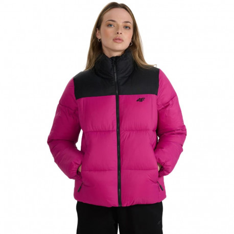 4F naiste tepitud jope F581 4FWAW25TDJAF581 55S, fuksia