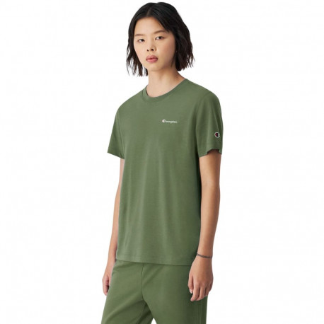 Champion naiste t-särk SS Tee 118091 GS136, roheline