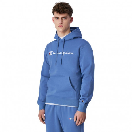 Bluza męska Champion Hooded niebieska 220253 BS099