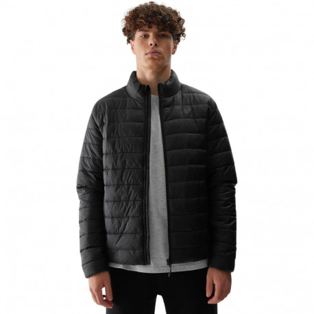 4F meeste tepitud jope M376 4FWSS24TDJAM376 20S, süsimust