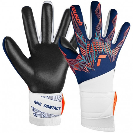 Reusch väravavahikindad Pure Contact Silver 5470200 4848, tumesinine-valge-must