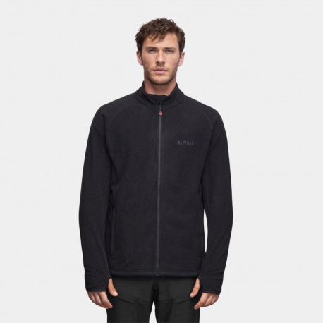 Bluza polarowa męska Alpinus Kerkis full zipper czarna, Tactical MK18884