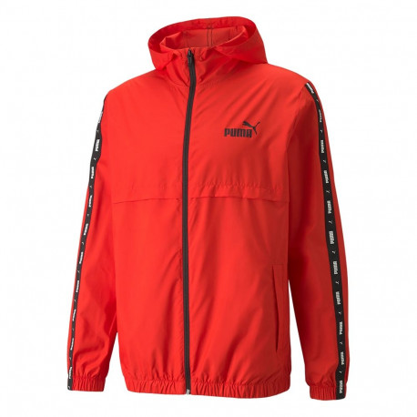 Kurtka męska Puma ESS+TAPE Windbreaker czerwona 847477 11