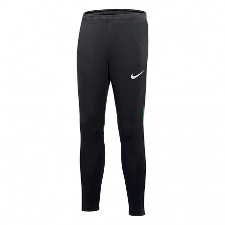 Spodnie dla dzieci Nike Academy Pro Pant Youth czarno-zielone DH9325 011