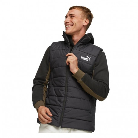 Puma meeste vest ESS 848939 01 polsterdatud, must