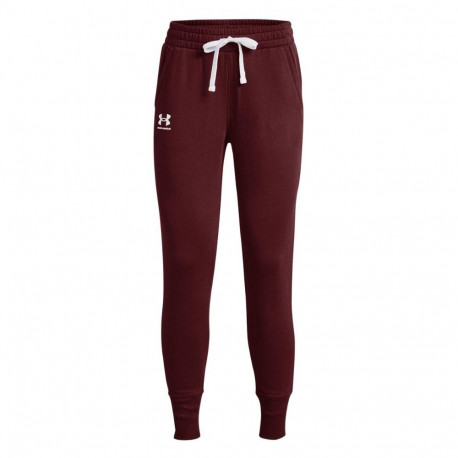 Under Armour naiste püksid Rival Fleece 1356416 690, bordoopunane