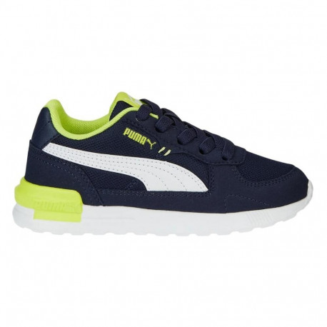 Puma lastejalatsid Graviton AC PS 381988 14, tumesinine-roheline