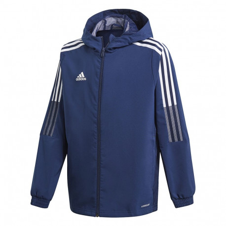 Adidas laste tuulejope Tiro 21 GP4974, tumesinine