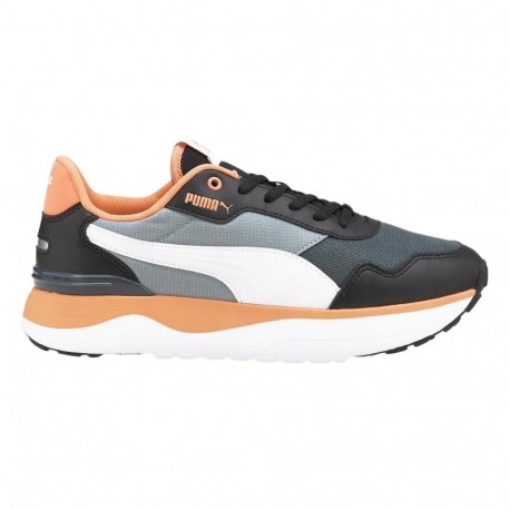 Puma naiste vabaajajalatsid R78 Voyage 380729 09, hall-oranžid