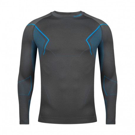 Bluza termoaktywna męska Alpinus Active Base Layer szara GT43860