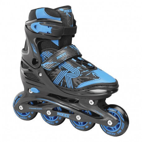 Łyżworolki Roces Jokey 3.0 Boy czarno-niebieskie 400845 01
