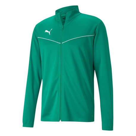 Puma meeste treeningjakk teamRISE 657392 05, roheline
