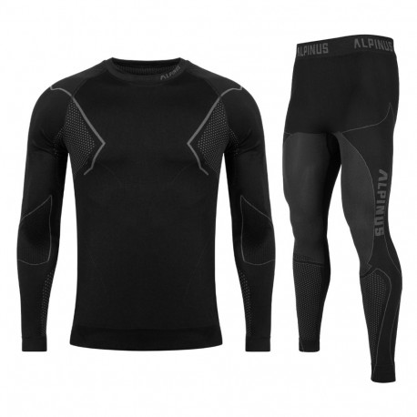 Alpinus meeste termopesu komplekt Active Base Layer Set GT43257, must-hall