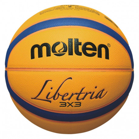 Piłka koszykowa Molten żółta B33T5000 FIBA outdoor 3x3