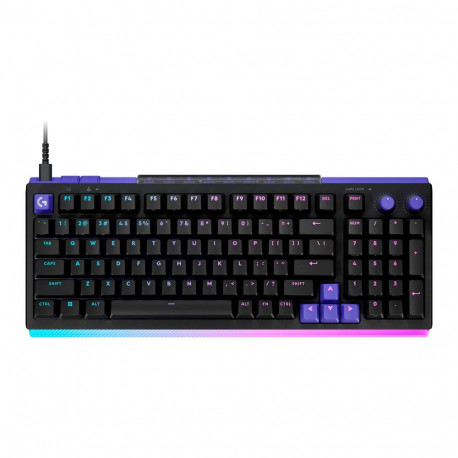 LOGITECH G512 X 98 Wired Gaming Keyboard - BLACK - US INT'L - USB - EMEA28i - 935 - TACTILE