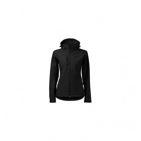 Adler naiste softshell kapuutsiga 521 must 3XL