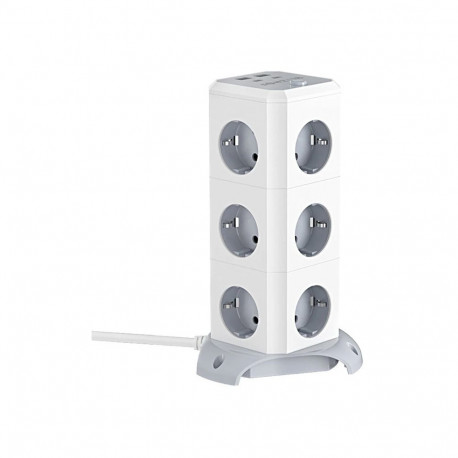 BlitzWolf BW-EC3 Vertical Power Strip with 12 Outlets
