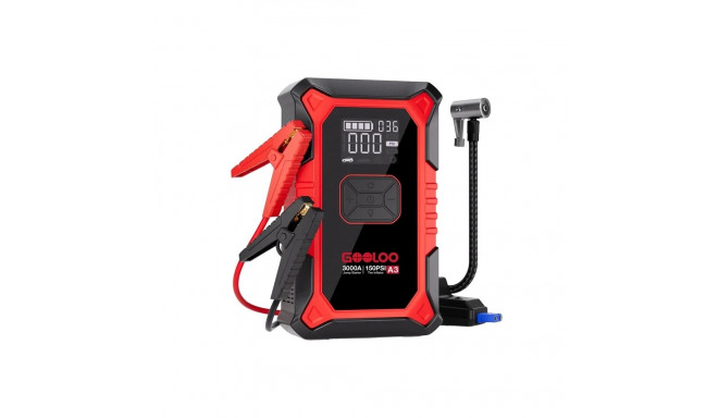 GOOLOO A3 2-in-1 Jump Starter with Compressor