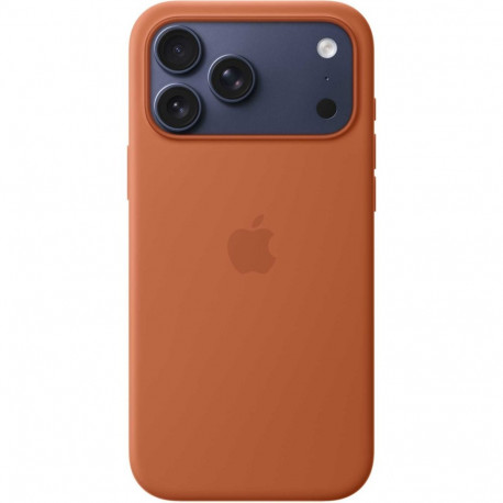 Apple Silicone case with MagSafe for iPhone 17 Pro Max/18 Pro Max, terra cotta
