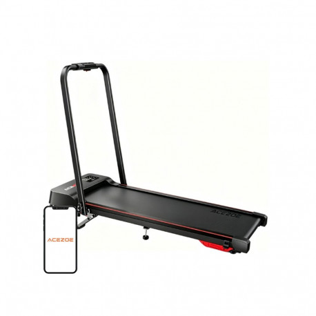 ACEZOE P12 Foldable Electric Treadmill (Black and Red)