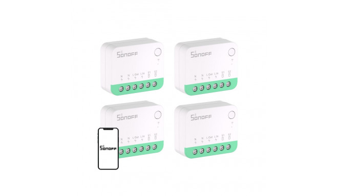 SONOFF MINIR4M (Extreme) Matter Switch 4-Pack