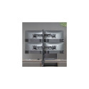 Bracket for four 17"-32" monitors
