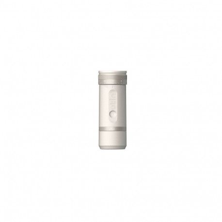OutIn Fino Portable Espresso Machine, 28 Grinding Options, 1000mAh, Stone White EU