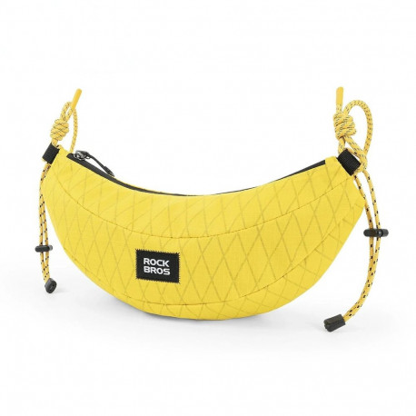 Rockbros H74 Bicycle Bag for Handlebar or Banana Shoulder 1.8L - Yellow