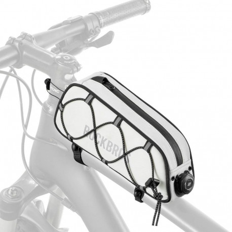 Rockbros TL004 ROAD TO SKY 0.7L Waterproof Frame Bike Bag - White