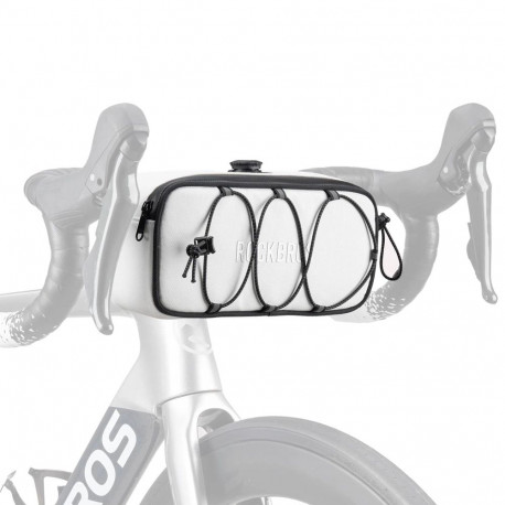 Rockbros TL001 ROAD TO SKY 1.9L Waterproof Handlebar Bike Bag - White