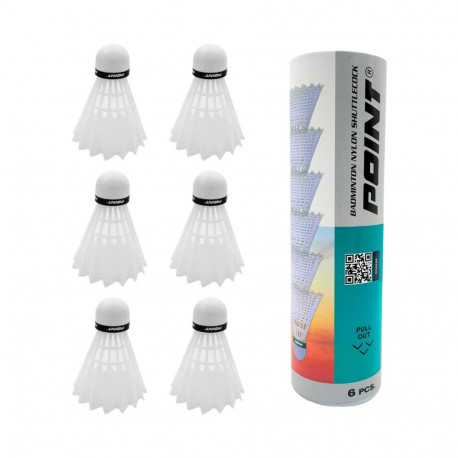 Point sulgpallid 6tk, valge