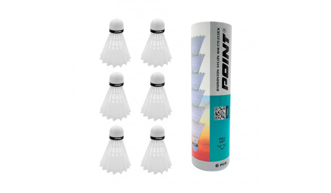 Point sulgpallid 6tk, valge
