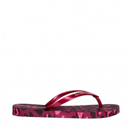 Klapki damskie Ipanema Animal Print różowe 83846-BP657