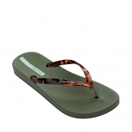 Klapki damskie Ipanema Anat Connect zielone 83648-AJ405 37