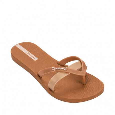 Klapki damskie Ipanema Kirei Fem brązowe 81805-BO418 41-42
